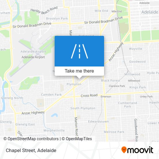 Chapel Street map