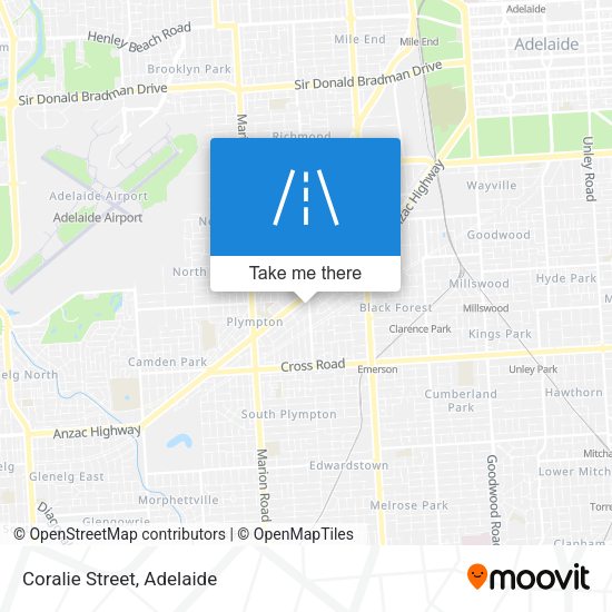 Coralie Street map