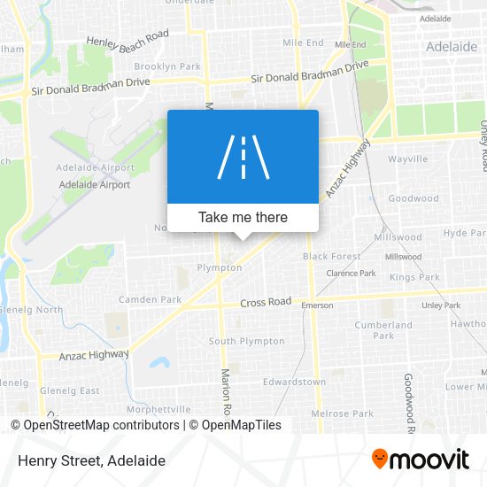Henry Street map