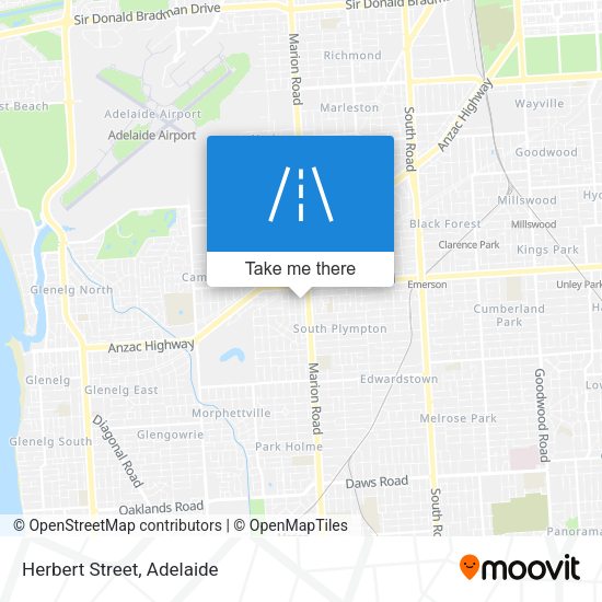 Herbert Street map