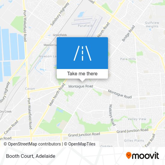 Booth Court map