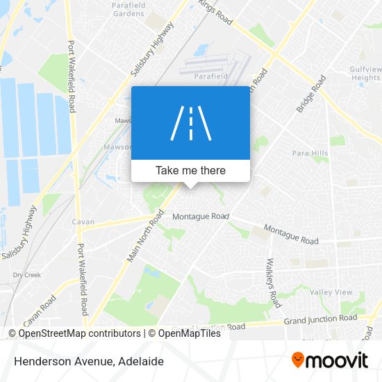 Henderson Avenue map