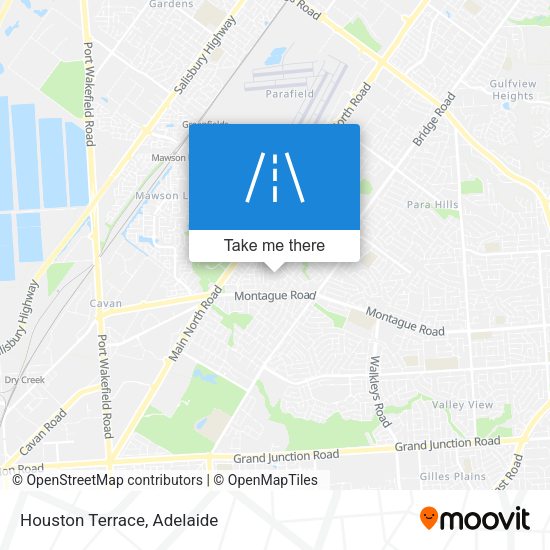Houston Terrace map