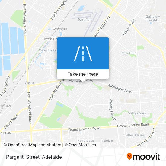 Pargaliti Street map
