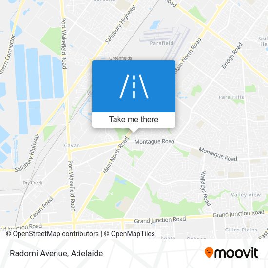 Radomi Avenue map