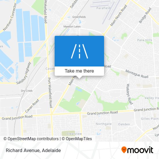 Richard Avenue map