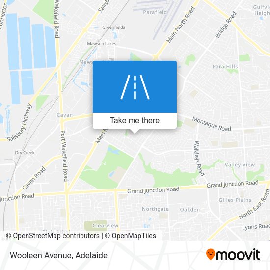 Wooleen Avenue map