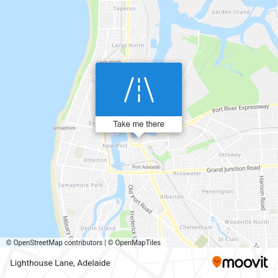 Lighthouse Lane map