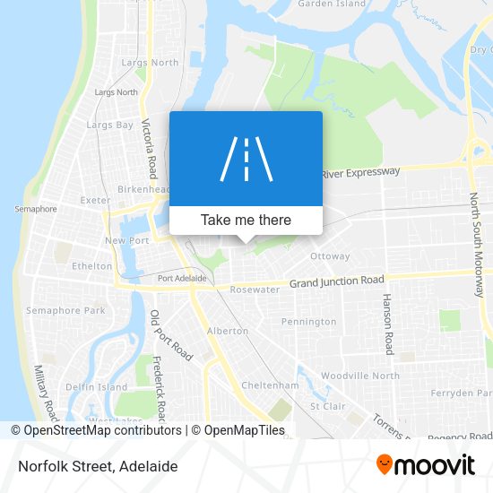 Norfolk Street map