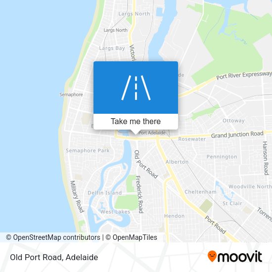 Old Port Road map