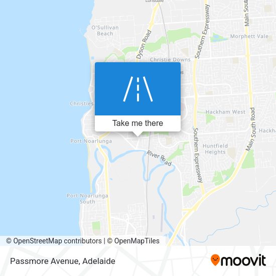 Passmore Avenue map