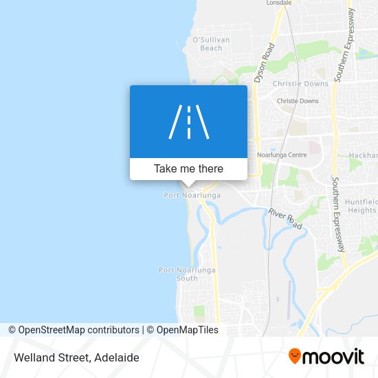 Welland Street map