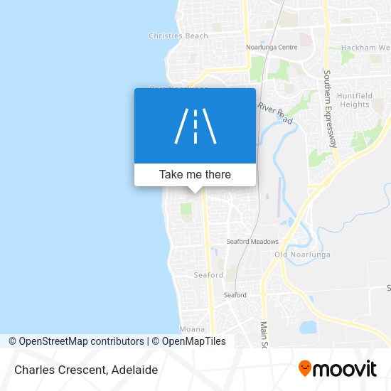 Charles Crescent map