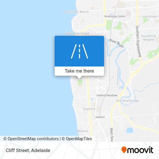 Cliff Street map