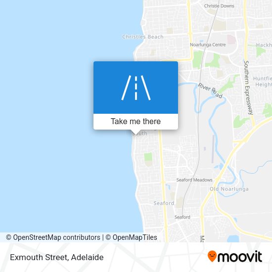 Exmouth Street map
