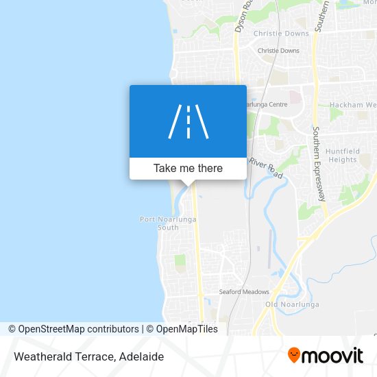 Weatherald Terrace map