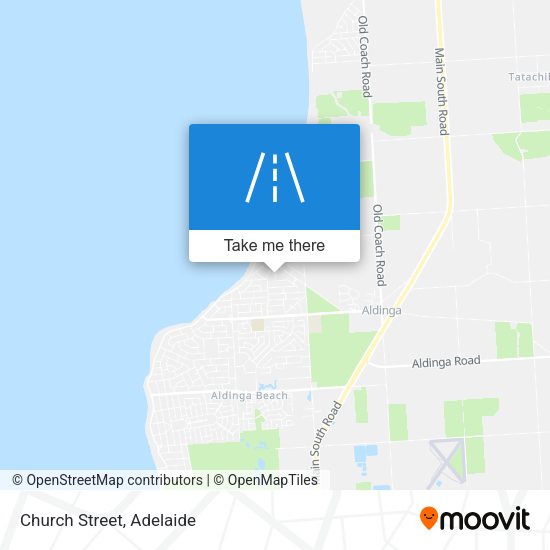 Church Street map