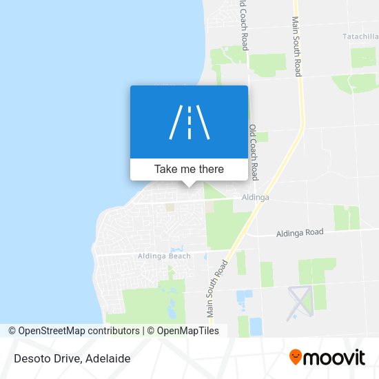 Desoto Drive map