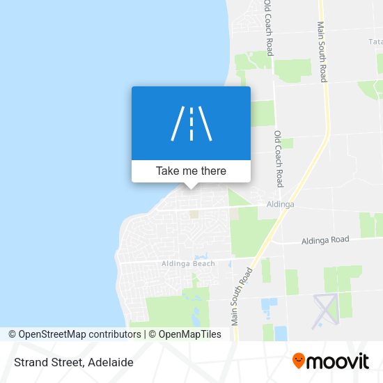 Strand Street map