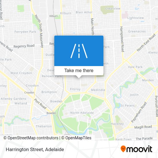 Harrington Street map