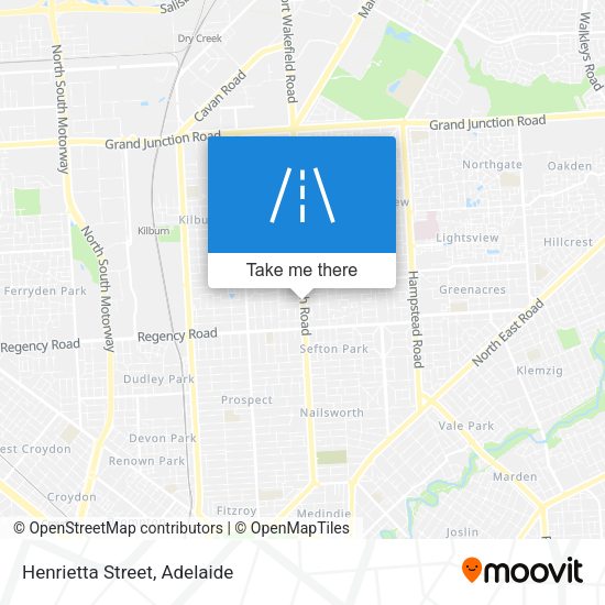 Henrietta Street map