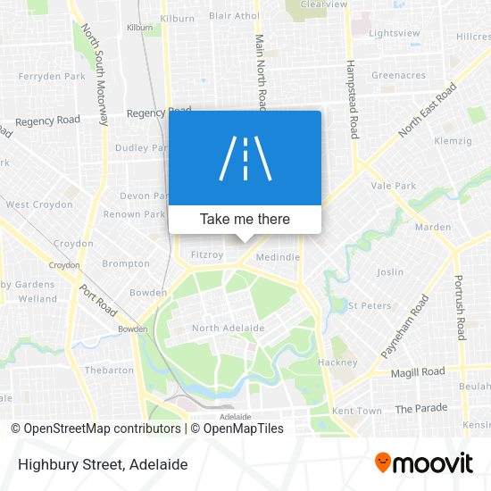 Highbury Street map