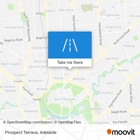 Prospect Terrace map