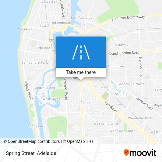 Spring Street map