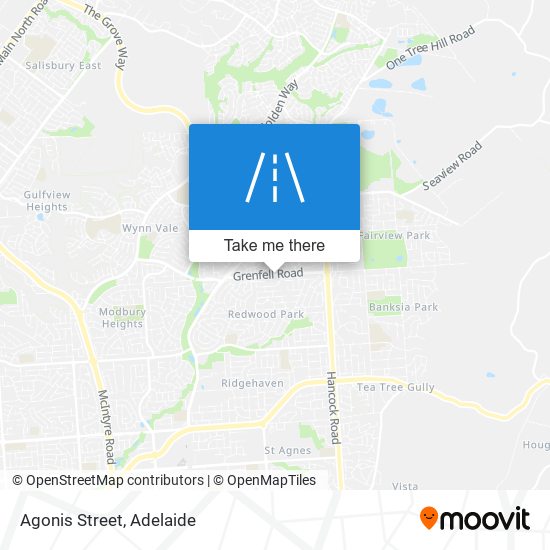 Agonis Street map
