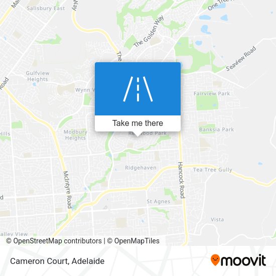 Cameron Court map