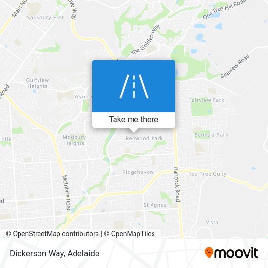 Dickerson Way map