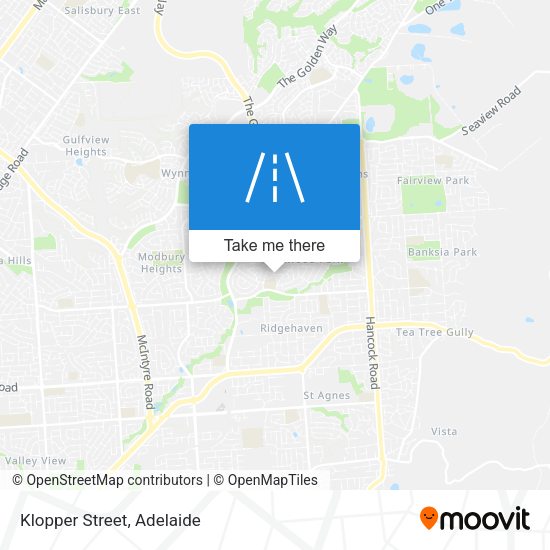 Klopper Street map
