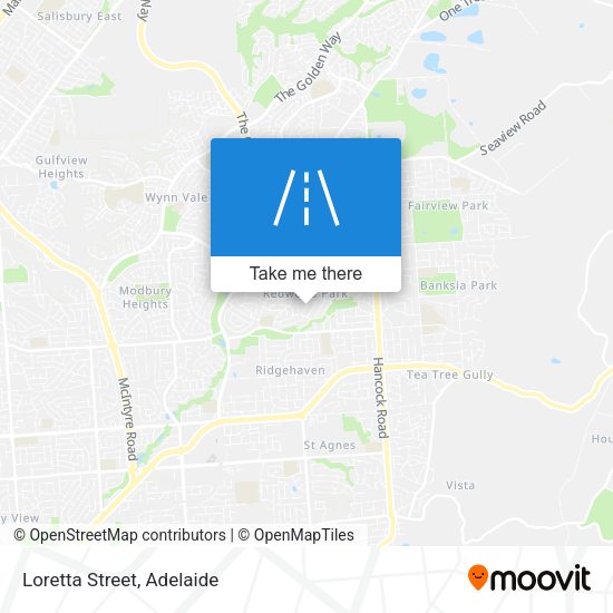 Loretta Street map