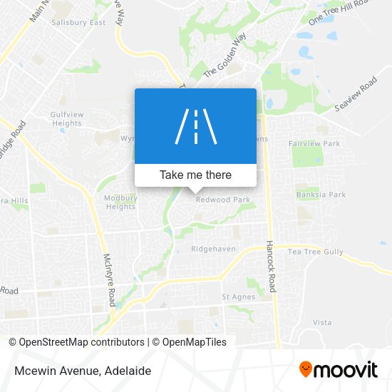 Mcewin Avenue map