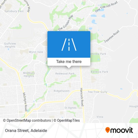 Orana Street map