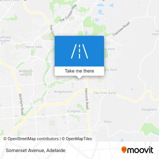 Somerset Avenue map