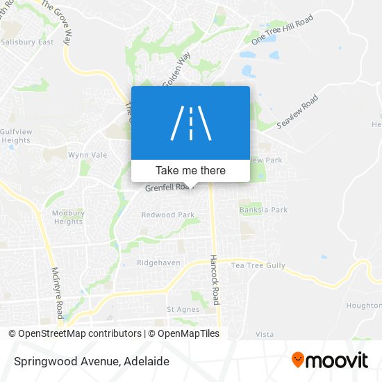 Springwood Avenue map