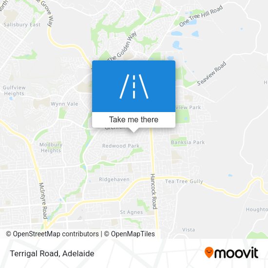 Terrigal Road map