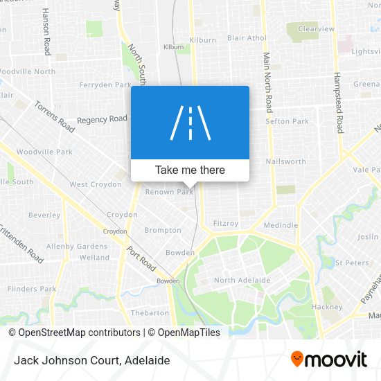 Jack Johnson Court map