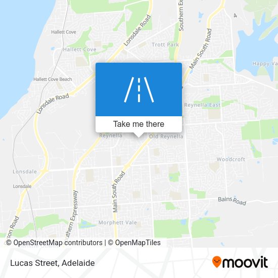 Lucas Street map