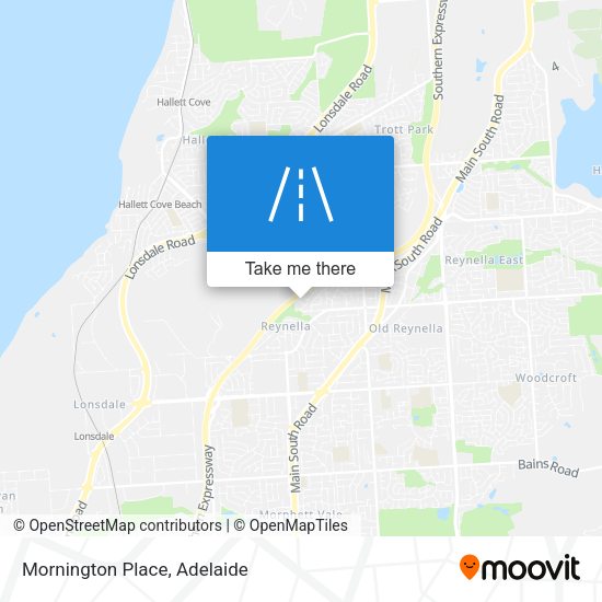 Mornington Place map