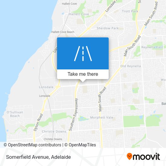 Somerfield Avenue map