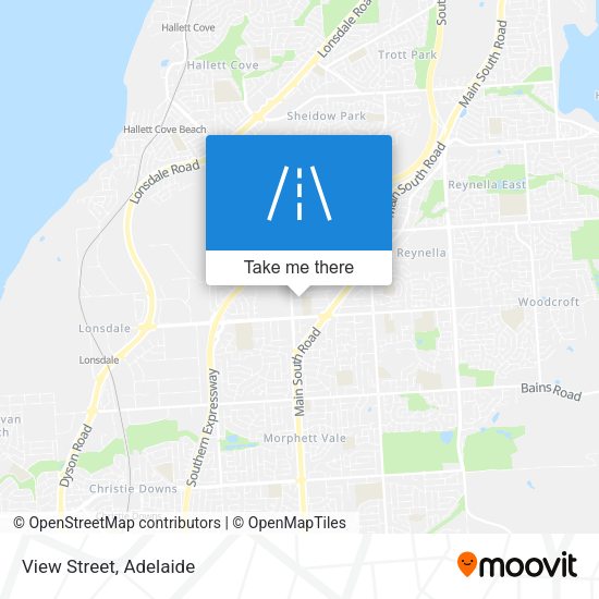 View Street map