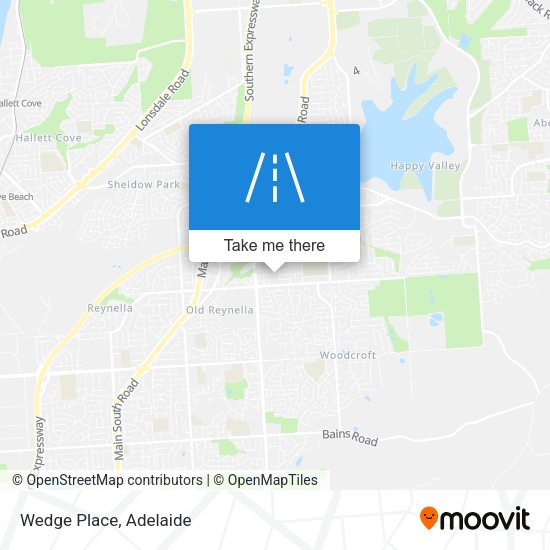 Wedge Place map