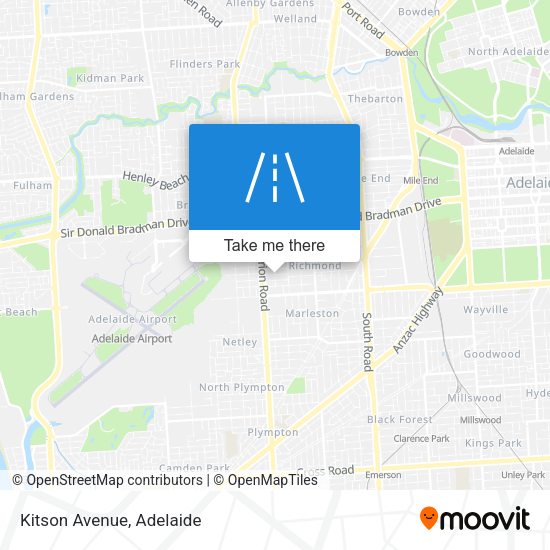 Kitson Avenue map
