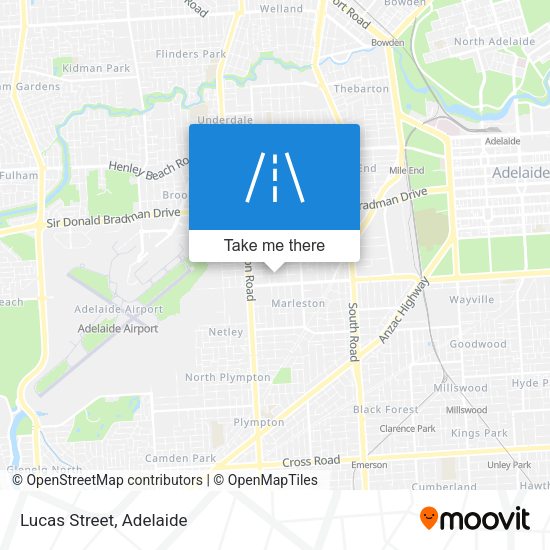 Lucas Street map