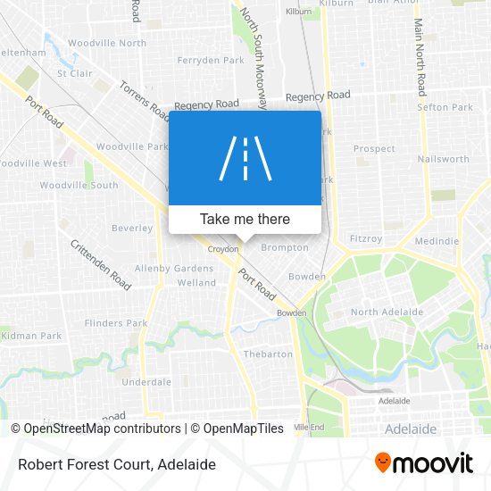 Robert Forest Court map