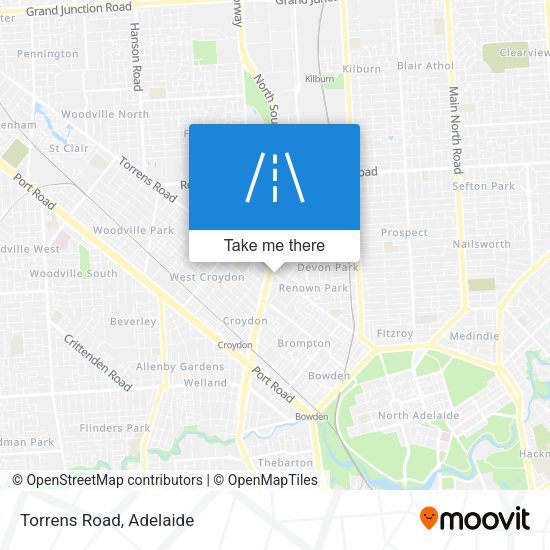 Torrens Road map