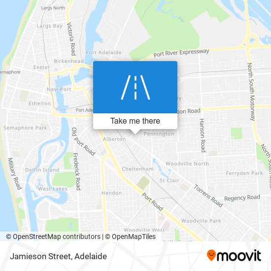 Jamieson Street map