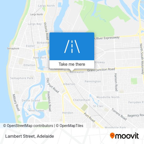 Lambert Street map